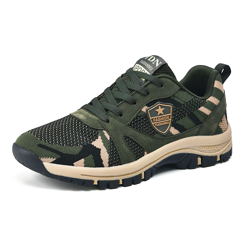 New Men Outdoor Hiking Shoes Camouflage Lace-up Mountaineer Climbing Shoes Women Non-slip Wear-resistant Sports Shoes Hiking
New Men Outdoor Hiking Shoes Camouflage Lace-up Mountaineer Climbing Shoes Women Non-slip Wear-resistant Sports Shoes Hiking