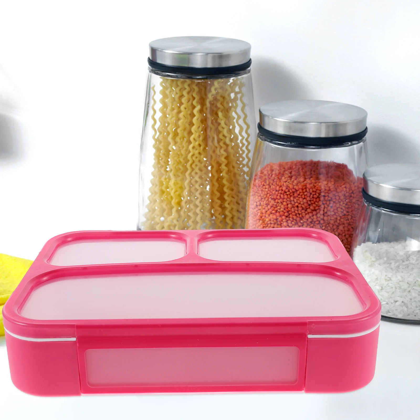 

Bento Lunch Box Divided Lunch Case Food Container Reusable Sealed Bento Box Food Box Microwave Lunch Box Picnic Fresh Box