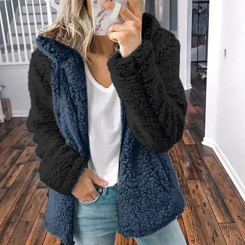 Casual Trendy Plus Size Cardigan Women Jacket Cozy Coat Contrast Color for Daily Wear
Casual Trendy Plus Size Cardigan Women Jacket Cozy Coat Contrast Color for Daily Wear