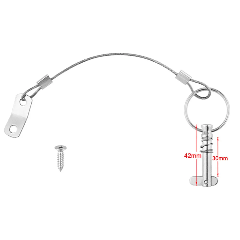 4 Pieces Quick Release Pin For Boat Top Deck Hinge Or Boat Jaw Slide Clamp Bracket Stainless Steel Quick Release Pin
4 Pieces Quick Release Pin For Boat Top Deck Hinge Or Boat Jaw Slide Clamp Bracket Stainless Steel Quick Release Pin