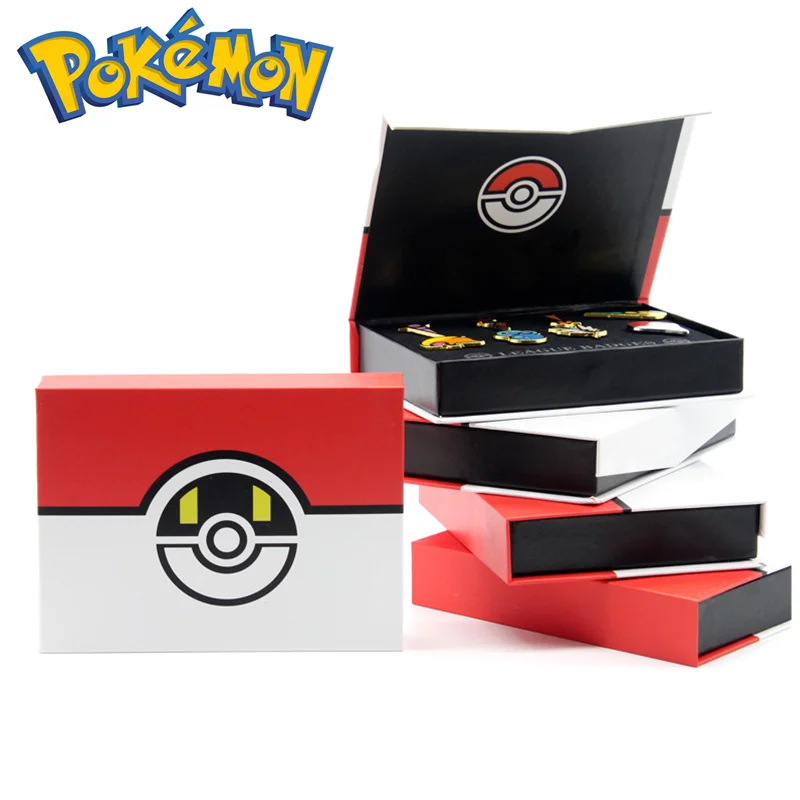 Pokemon Alloy Badges Anime Figures Kawaii Peripheral Pokemon Brooch League Region Orange Islands Pins Brooches In Box Set Gift
Pokemon Alloy Badges Anime Figures Kawaii Peripheral Pokemon Brooch League Region Orange Islands Pins Brooches In Box Set Gift