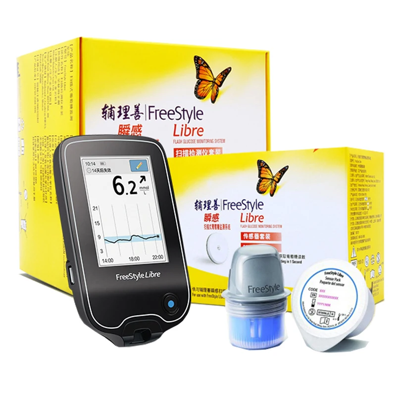 Abbott Freestyle Llibre Sensor Only For Freestyle Reader kit Diabetes Glucometer Glucose Blood Sugar Sensor Kit#
Abbott Freestyle Llibre Sensor Only For Freestyle Reader kit Diabetes Glucometer Glucose Blood Sugar Sensor Kit#