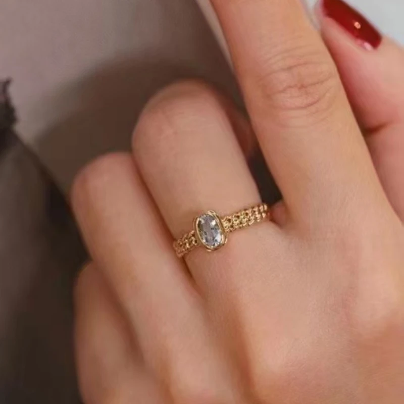 Natural Topaz Rings 925 Sterling Silver Ladies Adjustable Rings Newest Design Vintage Style Gifts for Women
Natural Topaz Rings 925 Sterling Silver Ladies Adjustable Rings Newest Design Vintage Style Gifts for Women