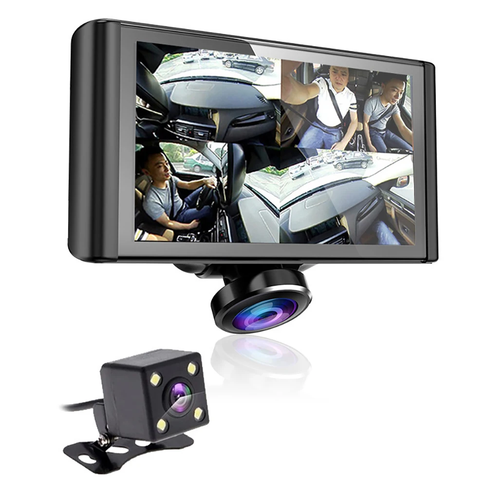 Car DVR 1080P Full HD 360 Degree Panoramic Dash Cam Vehicle Camera Auto Video Recorder Rear View Parking Monitor Night Vision
Car DVR 1080P Full HD 360 Degree Panoramic Dash Cam Vehicle Camera Auto Video Recorder Rear View Parking Monitor Night Vision