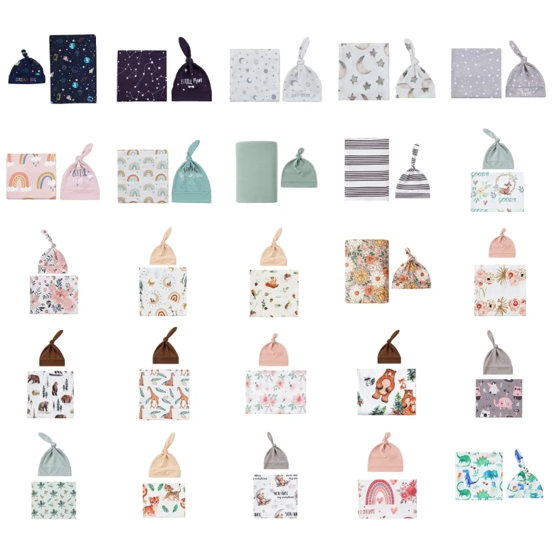 Comfortable Wrap Cloth Swaddles Blanket for Baby Newborn Beanie Hat Photoshoots Y55B
Comfortable Wrap Cloth Swaddles Blanket for Baby Newborn Beanie Hat Photoshoots Y55B