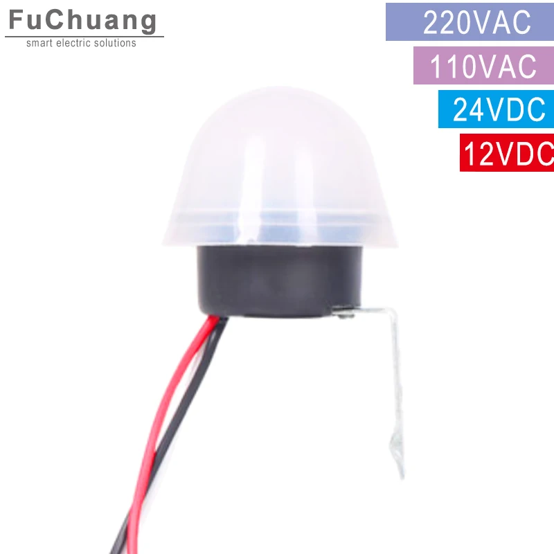 Automatic Auto On Off Photocell street Light Switch AS-20 DC 12V AC 110V 220V 10A Waterproof Sensitive photo switch controller
Automatic Auto On Off Photocell street Light Switch AS-20 DC 12V AC 110V 220V 10A Waterproof Sensitive photo switch controller