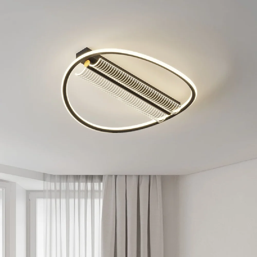 Modern Creative LED Ceiling Light For Dining Living Room Bedroom Black Simple Ceiling Lamps Indoor Iron Surface Mount Panel Lamp
Modern Creative LED Ceiling Light For Dining Living Room Bedroom Black Simple Ceiling Lamps Indoor Iron Surface Mount Panel Lamp