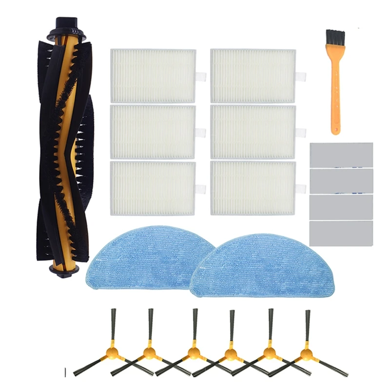 Main Side Brush Filter and Mop Cloth Replacement Accessories for Proscenic 800T 820S for LIECTROUX C30B Vacuum Cleaner
Main Side Brush Filter and Mop Cloth Replacement Accessories for Proscenic 800T 820S for LIECTROUX C30B Vacuum Cleaner