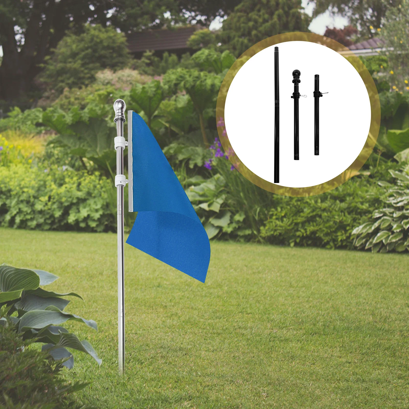 Flag Pole Flagpole Garden Metal Stand Bracket Holder House Outdoor Mounted Mounting Wall American Residential Kit Stainless
Flag Pole Flagpole Garden Metal Stand Bracket Holder House Outdoor Mounted Mounting Wall American Residential Kit Stainless
