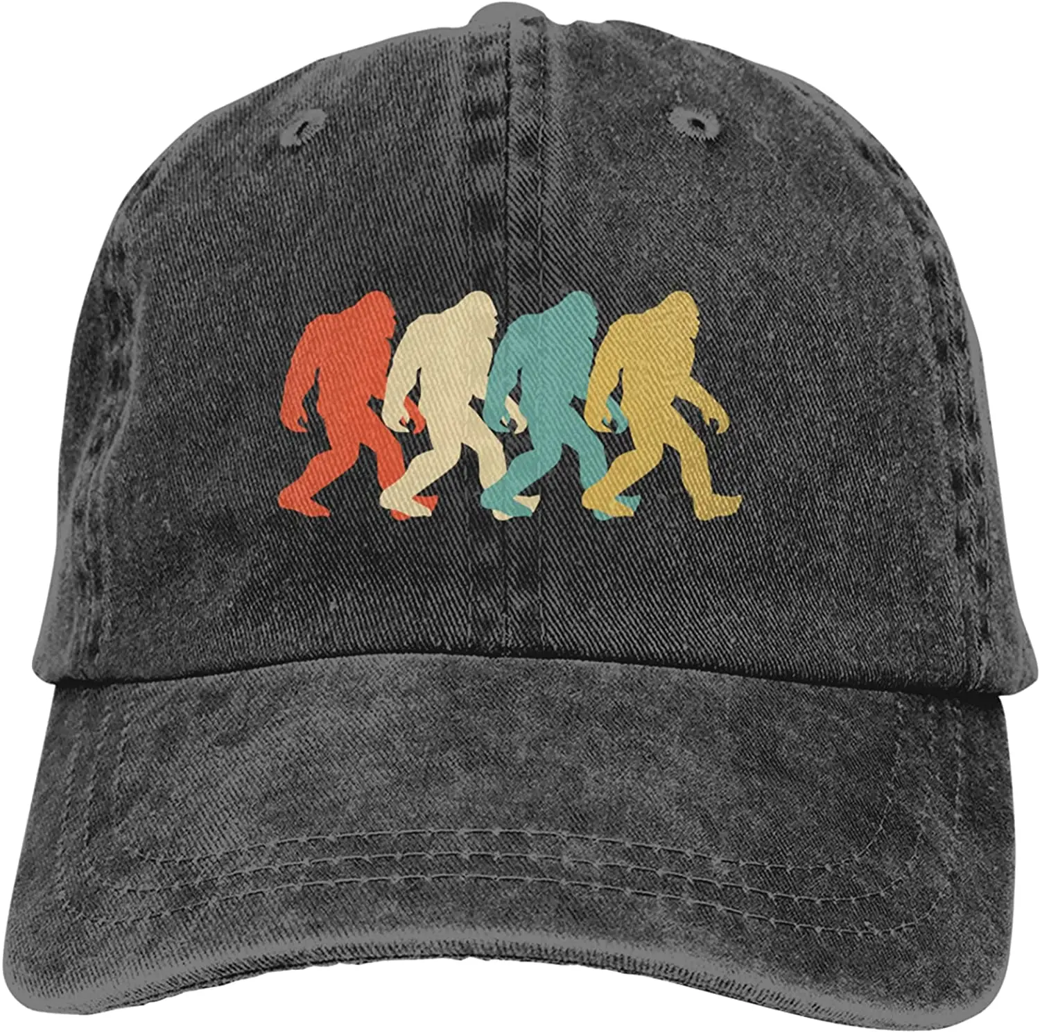 Bigfoot Unisex Adjustable Cotton Baseball Hat Cowboy Cap Dad Hats Denim Trucker Hat
Bigfoot Unisex Adjustable Cotton Baseball Hat Cowboy Cap Dad Hats Denim Trucker Hat