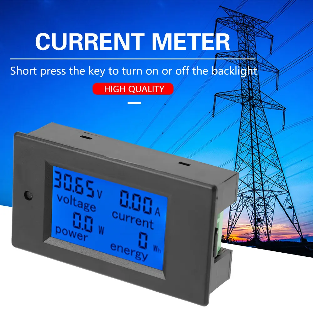PZEM-031 DC 6.5-100V LCD Digital Display Electric Power Energy Voltage Current Meter Battery Capacity Tester
PZEM-031 DC 6.5-100V LCD Digital Display Electric Power Energy Voltage Current Meter Battery Capacity Tester