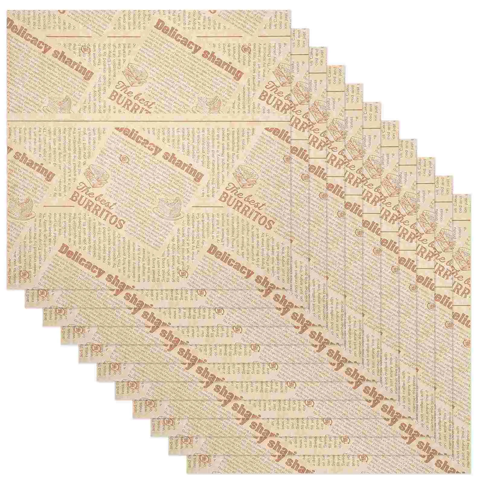 Paperdeli Packing Chips Baking Wraps Wrapping Sheets Wrapcake Fried Wax Greaseproof Parchment Grade Sandwich Anti Tissue Oil
Paperdeli Packing Chips Baking Wraps Wrapping Sheets Wrapcake Fried Wax Greaseproof Parchment Grade Sandwich Anti Tissue Oil