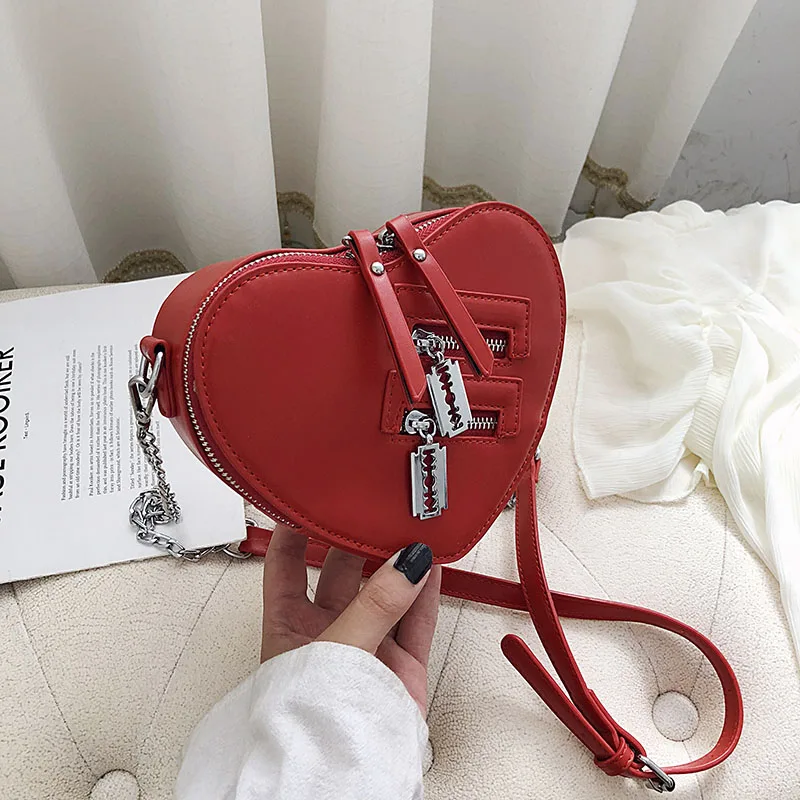 Luxury Designer Bag Love Heart Shape Shoulder Bags For Women Top Quality Leather Purses and Handbags Fashion Chain Crossbody Bag 
Luxury Designer Bag Love Heart Shape Shoulder Bags For Women Top Quality Leather Purses and Handbags Fashion Chain Crossbody Bag
