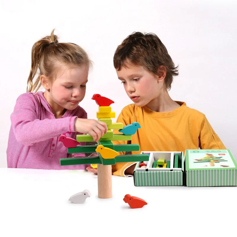 New Colorful Wooden Balancing Tree Game Baby Early Sensory Educational Toy Stacking Birthday Gift
New Colorful Wooden Balancing Tree Game Baby Early Sensory Educational Toy Stacking Birthday Gift