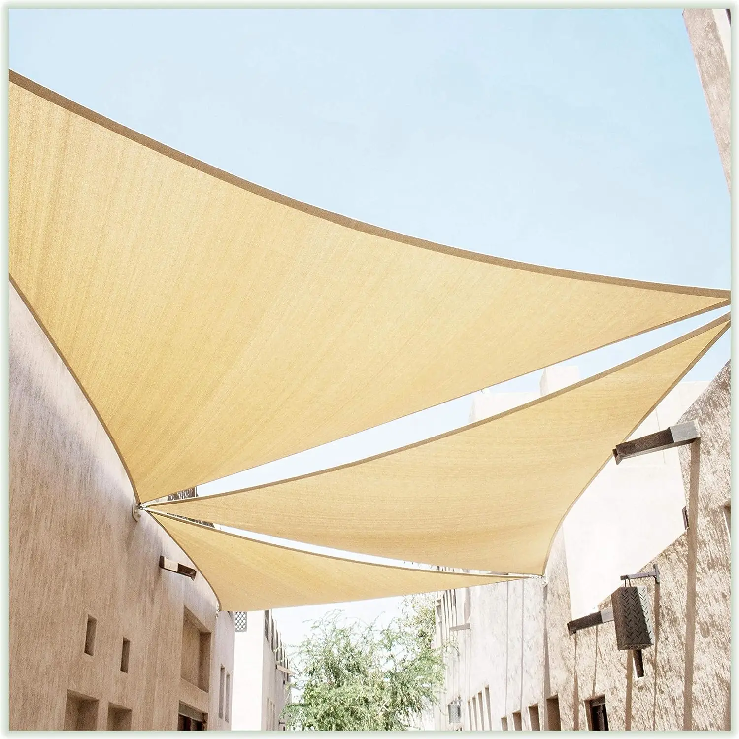 x 24' x 33.9' Beige Sun Shade Sail Right Triangle CTSLRT24 - Canopy Mesh Fabric UV Block - Commercial Heavy Duty - 190 G
x 24' x 33.9' Beige Sun Shade Sail Right Triangle CTSLRT24 - Canopy Mesh Fabric UV Block - Commercial Heavy Duty - 190 G