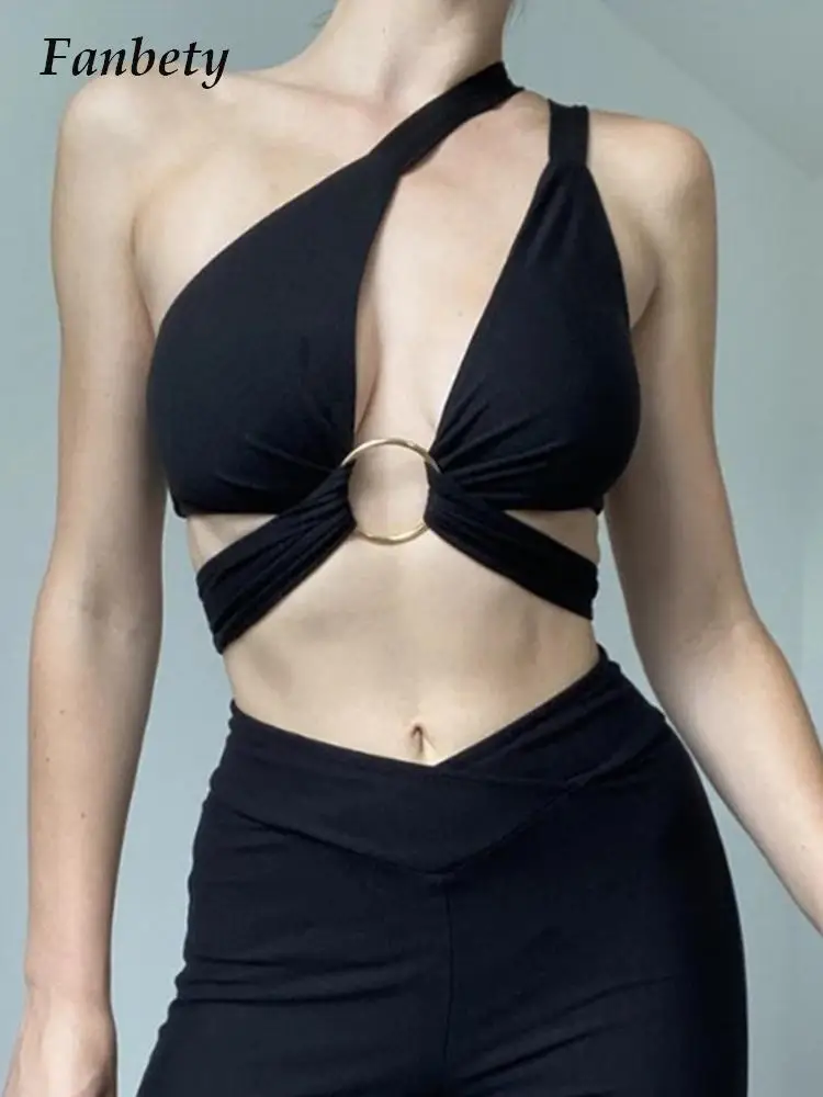 New Summer Bandege Metal Ring Multi-Wear Vest French Sexy Tie-Up Strapless Hot Girl Style Women Tops Camis Hollow Out Party Tank
New Summer Bandege Metal Ring Multi-Wear Vest French Sexy Tie-Up Strapless Hot Girl Style Women Tops Camis Hollow Out Party Tank