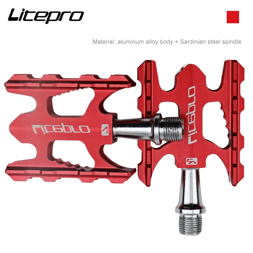 Litepro Ultralight MTB Bike Folding Pedal K3 Lightweight Aluminum Alloy DU Bearing
Litepro Ultralight MTB Bike Folding Pedal K3 Lightweight Aluminum Alloy DU Bearing