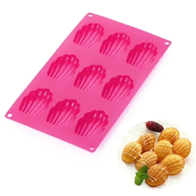 2022New Silicone Mould 9 Shell Pan Cake Mold & Baking Mould Cookies Candy Cookie Mold
2022New Silicone Mould 9 Shell Pan Cake Mold & Baking Mould Cookies Candy Cookie Mold