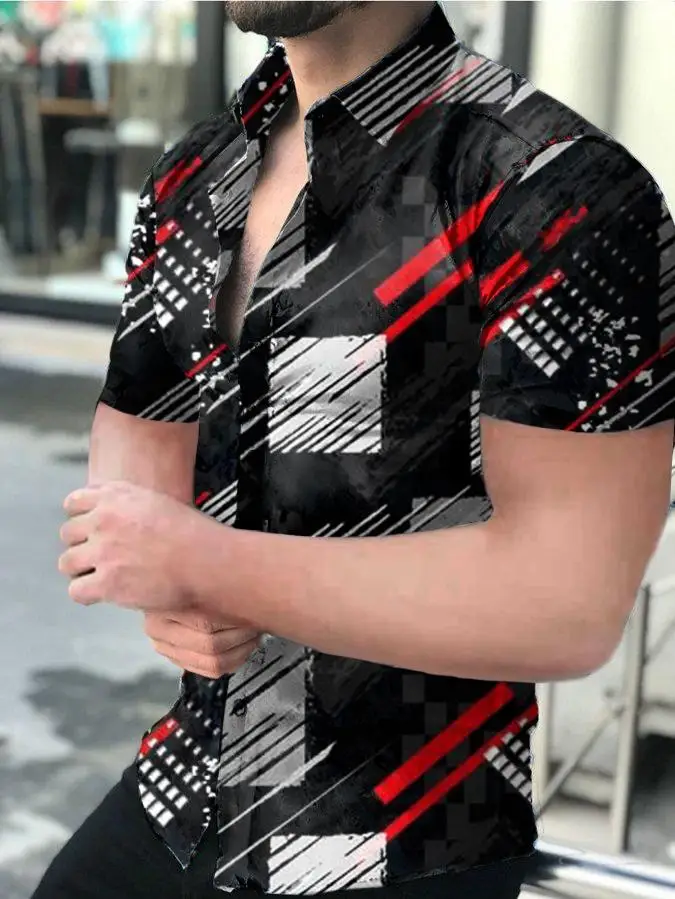 Fashion Mens Hawaiian Shirt Male Casual Colorful Printed Beach Aloha Shirts Short Sleeve Plus Size 4XL Camisa Hawaiana Hombre
Fashion Mens Hawaiian Shirt Male Casual Colorful Printed Beach Aloha Shirts Short Sleeve Plus Size 4XL Camisa Hawaiana Hombre