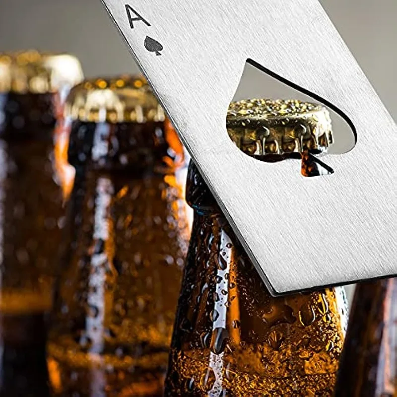 Poker Card Bottle Openers Stainless Steel Can Openers Beer Opener Ace Card Bottle Cap Openers Poker Cap Openers Table Tools
Poker Card Bottle Openers Stainless Steel Can Openers Beer Opener Ace Card Bottle Cap Openers Poker Cap Openers Table Tools