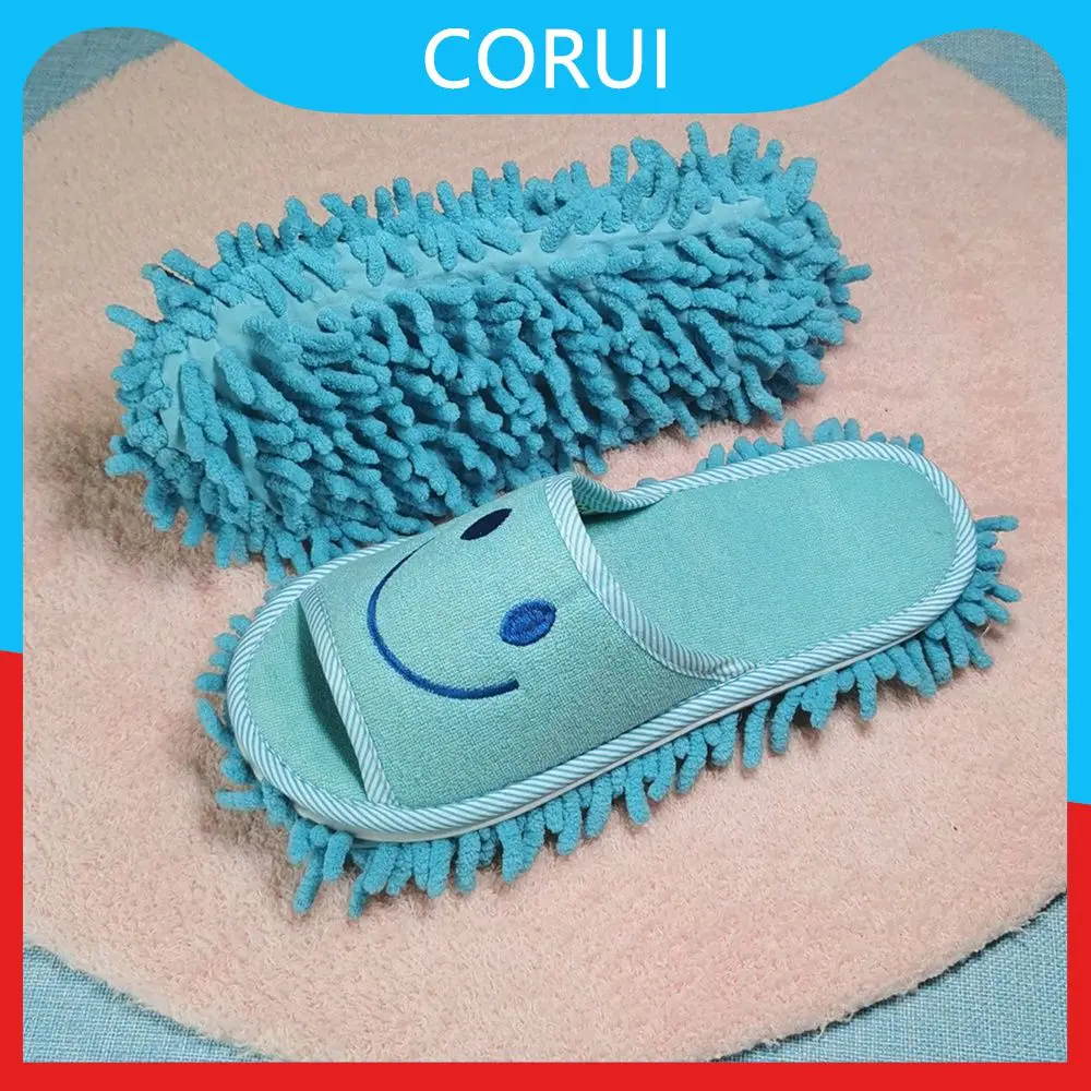 

Microfiber Chenille Floor Dust Slippers Mop Wipe Shoes Wigs House Home Cloth Clean Shoe Cover Mophead Overshoes Cleaning Tools