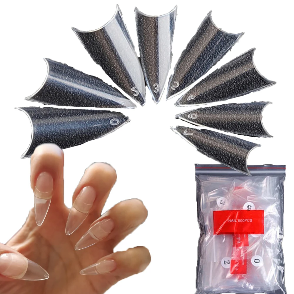 100/500PCS Natural Clear V Straight Oblique End Full/Half ABS Ballet Tupe Drop French False Nail Tips Fake Toenail Manicure Tips
100/500PCS Natural Clear V Straight Oblique End Full/Half ABS Ballet Tupe Drop French False Nail Tips Fake Toenail Manicure Tips