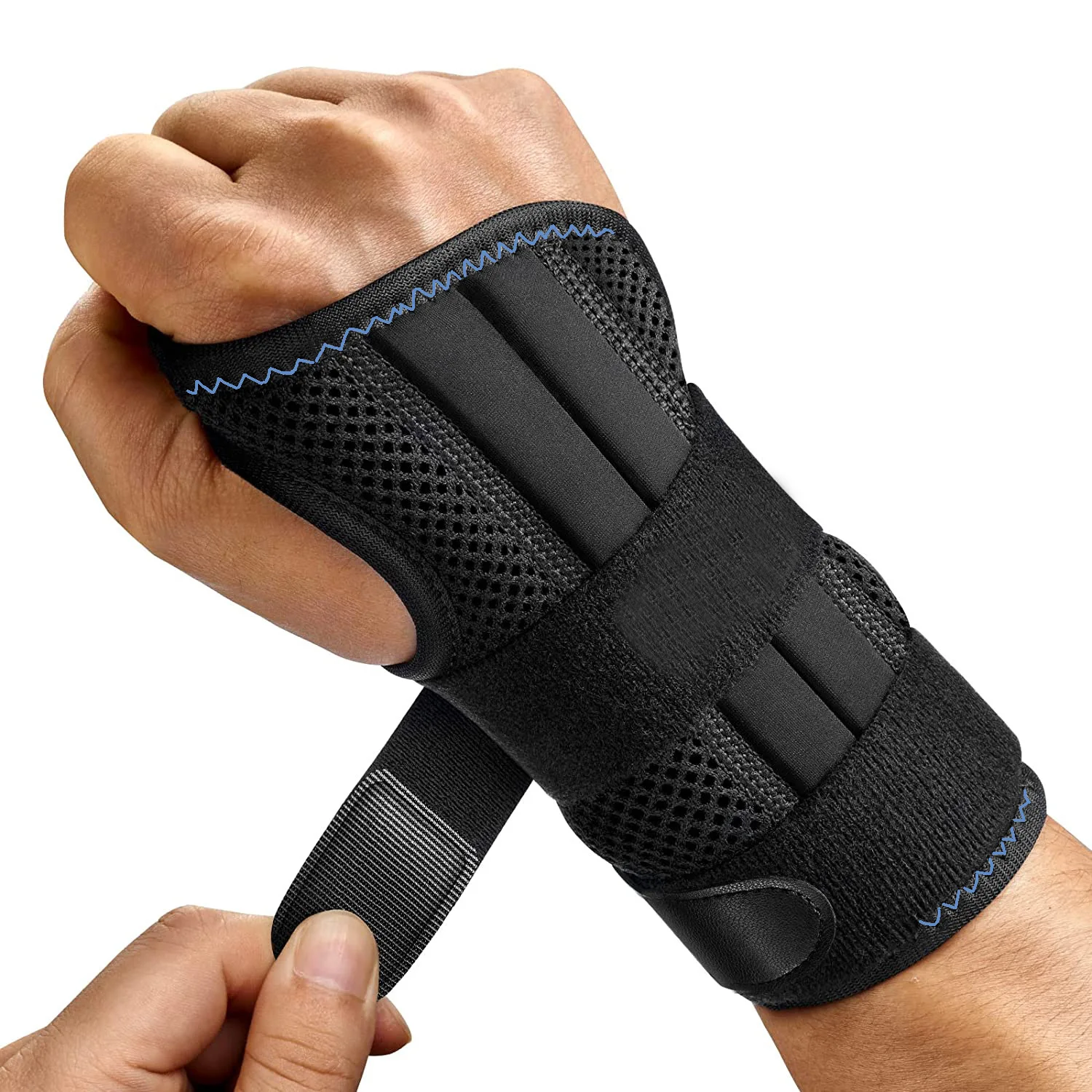 Steel plate support wrist protection for sports sprains, detachable splint strap wrapped around tendon sheath wrist protection
Steel plate support wrist protection for sports sprains, detachable splint strap wrapped around tendon sheath wrist protection
