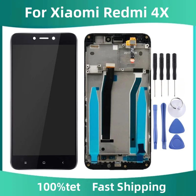 For Xiaomi Redmi 4X LCD With Frame Display Touch Screen Assembly 5.0" Redmi 4X Pro Display Screen Repair LCD
For Xiaomi Redmi 4X LCD With Frame Display Touch Screen Assembly 5.0" Redmi 4X Pro Display Screen Repair LCD