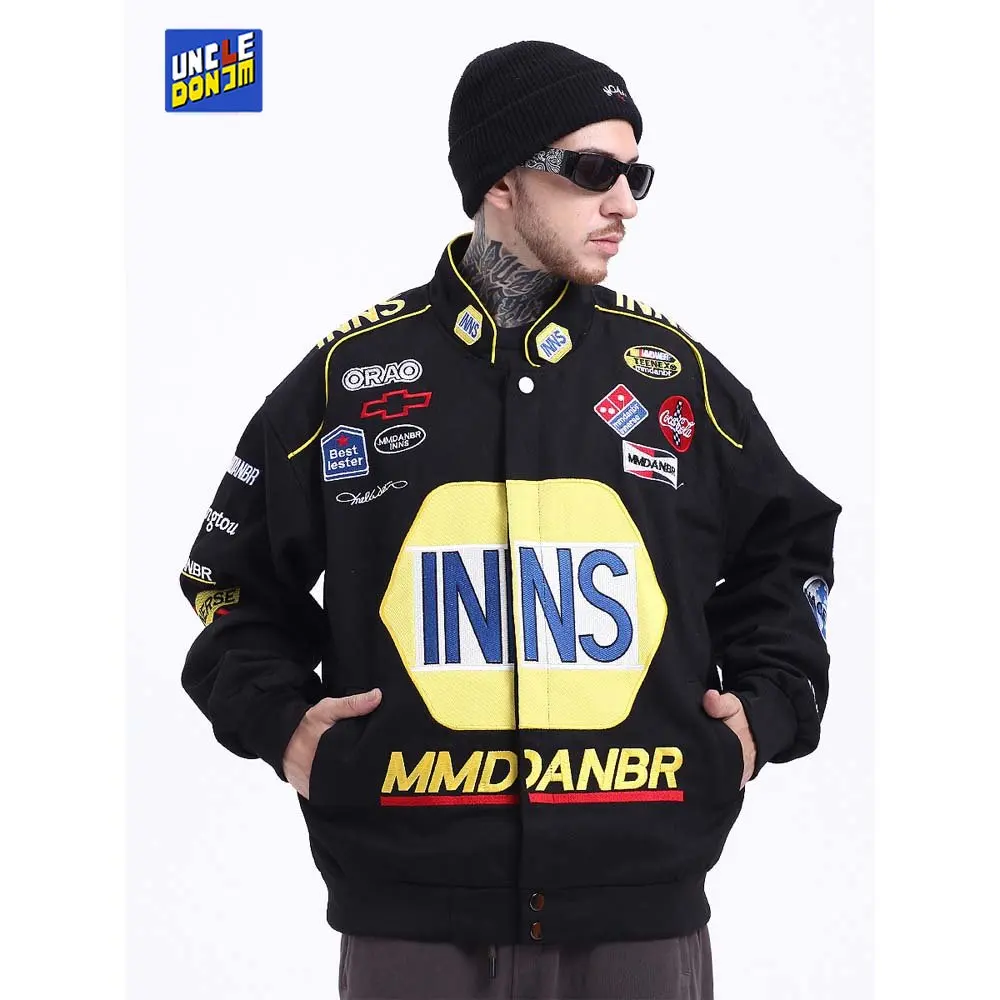 Multi-patch Moto & Biker jackets for men y2k bomber jacket winter jacket men techwear coat Embroidery motorcycle jacket
Multi-patch Moto & Biker jackets for men y2k bomber jacket winter jacket men techwear coat Embroidery motorcycle jacket
