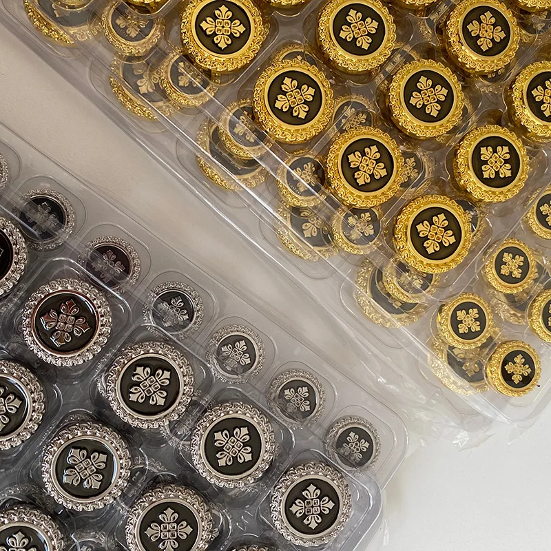 Suit Cardigan Clothing Decoration Metal Buttons Round For Garments Needlework Accessories Apparel Diy Sewing Supply 6pcs 2022new
Suit Cardigan Clothing Decoration Metal Buttons Round For Garments Needlework Accessories Apparel Diy Sewing Supply 6pcs 2022new