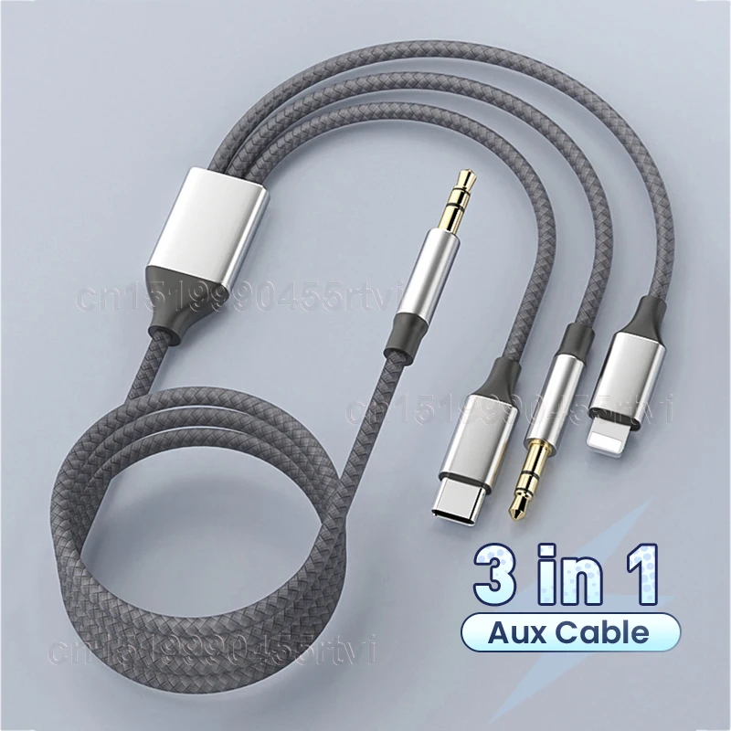 Кабель Aux 3 в 1 для iPhone 14, 13, 12 Pro Max, 3,5 мм, разъем 8-Pin, Тип C, автомобильный адаптер для наушников и динамиков Huawei, Samsung, Xiaomi
Кабель Aux 3 в 1 для iPhone 14, 13, 12 Pro Max, 3,5 мм, разъем 8-Pin, Тип C, автомобильный адаптер для наушников и динамиков Huawei, Samsung, Xiaomi
