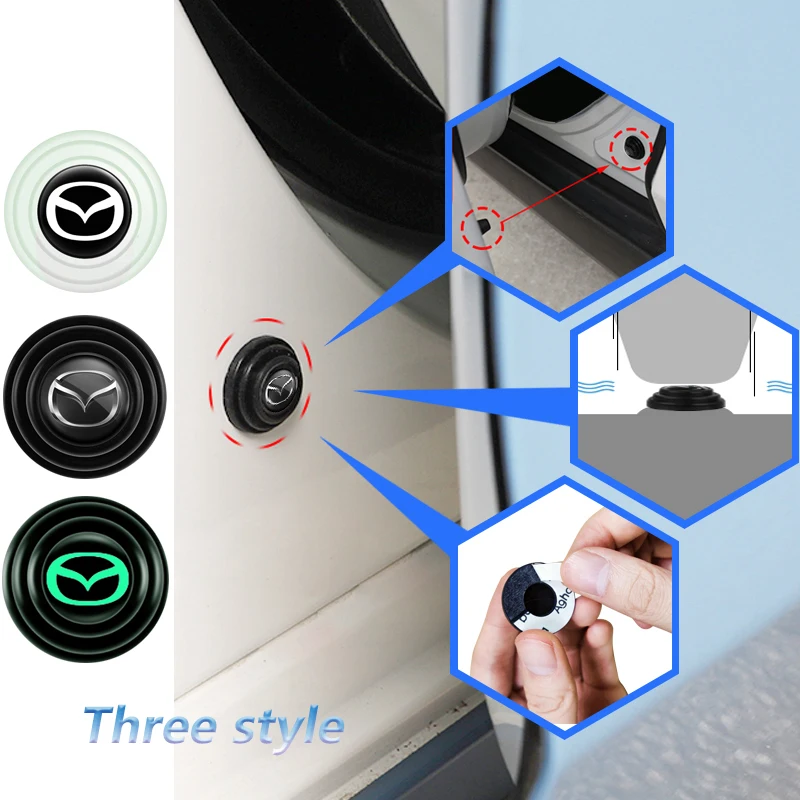 4pcs Car Door Shock Stickers Absorber Soundproof Buffer Pier for Mazda CX5 CX3 CX9 CX7 CX6 Protege Axela RX7 MX5 Atenza Speed
4pcs Car Door Shock Stickers Absorber Soundproof Buffer Pier for Mazda CX5 CX3 CX9 CX7 CX6 Protege Axela RX7 MX5 Atenza Speed