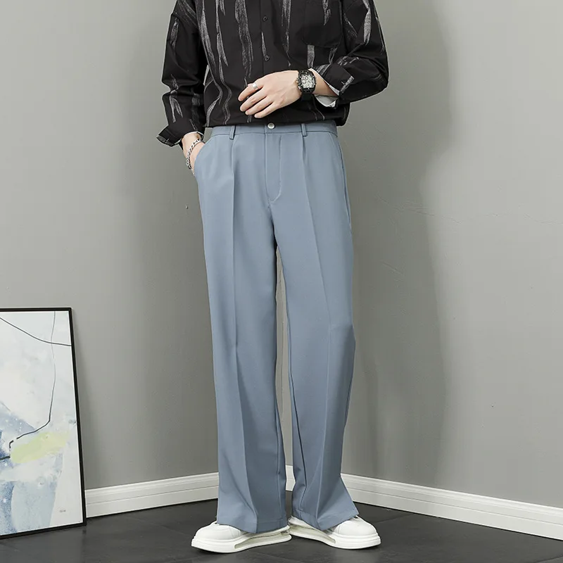 Autumn light mature fashion trend sagging suit trousers men's straight tube loose mop pants casual trousers men's trousers
Autumn light mature fashion trend sagging suit trousers men's straight tube loose mop pants casual trousers men's trousers