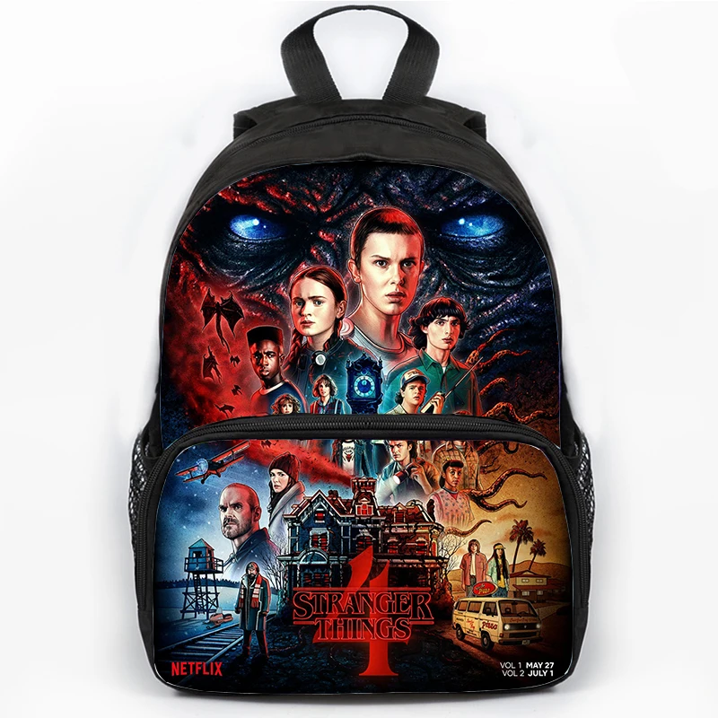 Stranger Things 4 Backpack Students Boys Girls Schoolbag Bookbag kids Daypack Stranger Things School Bag Travel Bagpack Mochila
Stranger Things 4 Backpack Students Boys Girls Schoolbag Bookbag kids Daypack Stranger Things School Bag Travel Bagpack Mochila