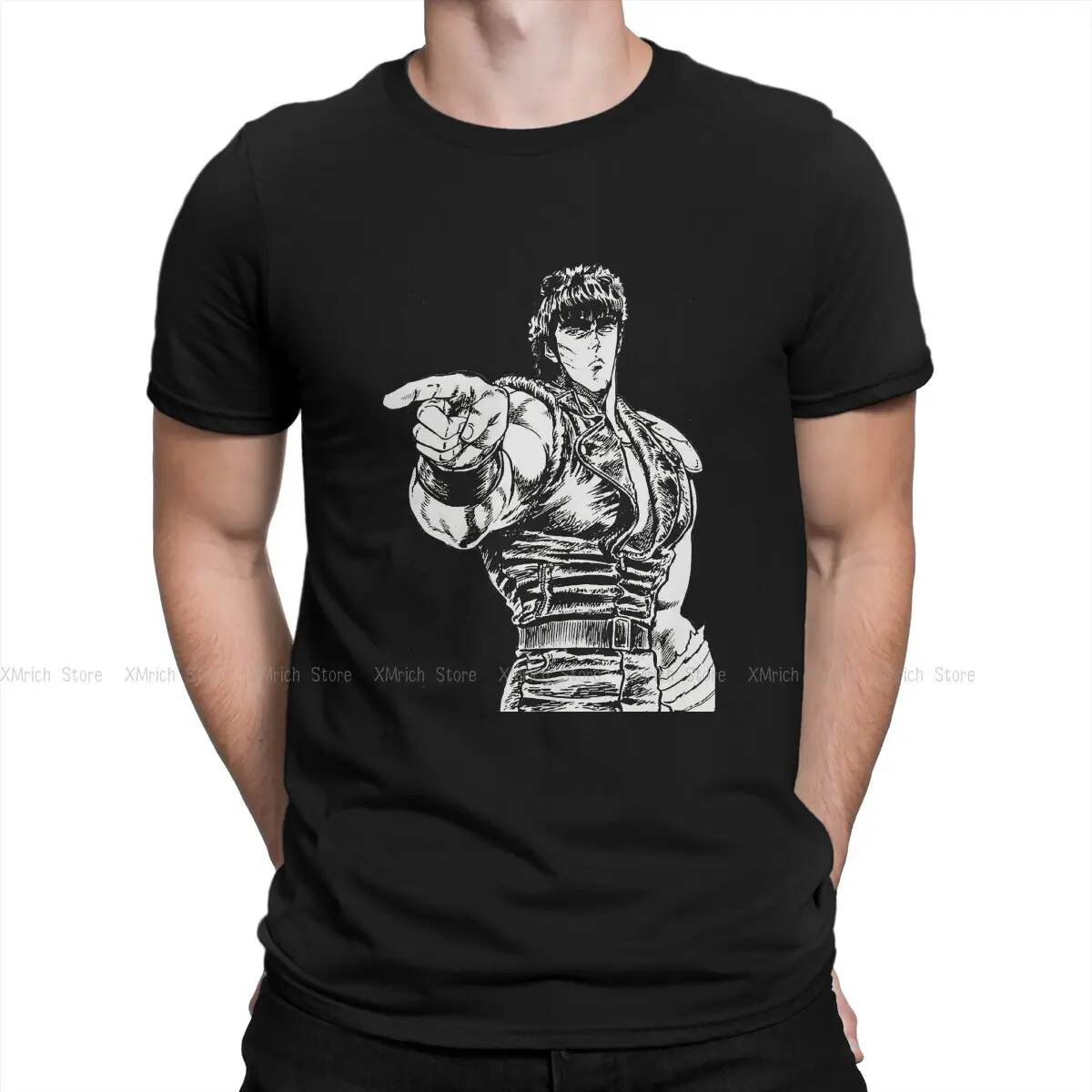Omae Wa Mou Shindeiru Men's T Shirts Game First of the North Star Kens Rage Tees Short Sleeve Round Collar T-Shirts Cotton
Omae Wa Mou Shindeiru Men's T Shirts Game First of the North Star Kens Rage Tees Short Sleeve Round Collar T-Shirts Cotton