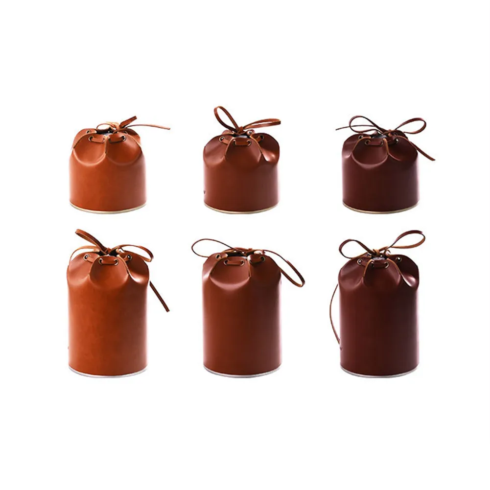 Outdoor Leather Fuel Canister Flat Gas Cylinder Tank Protector Cover Durable Canister Cover Bag Fuel Cylinder Storage Bag S/L
Outdoor Leather Fuel Canister Flat Gas Cylinder Tank Protector Cover Durable Canister Cover Bag Fuel Cylinder Storage Bag S/L