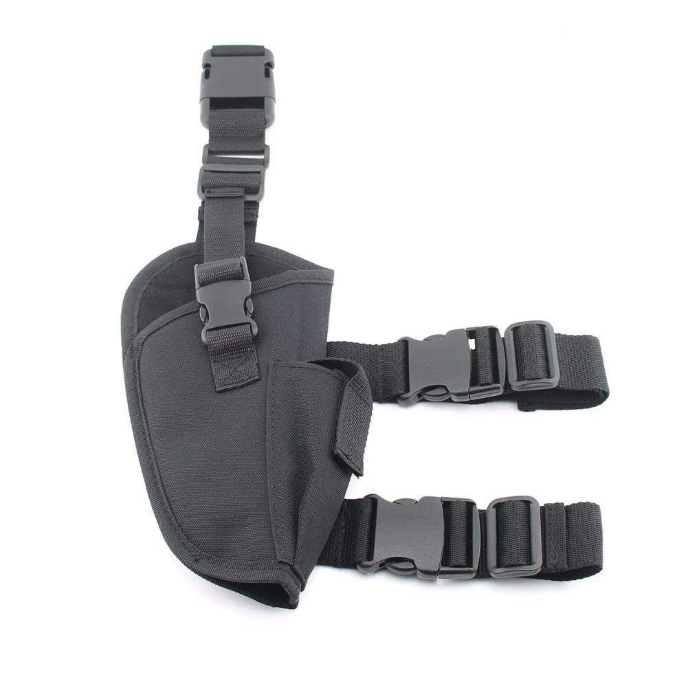 Leg Holster Drop Leg Tactical Holster High Quality Nylon Adjustable Loop Strap and Buckle Snap Closure Right Leg Use
Leg Holster Drop Leg Tactical Holster High Quality Nylon Adjustable Loop Strap and Buckle Snap Closure Right Leg Use