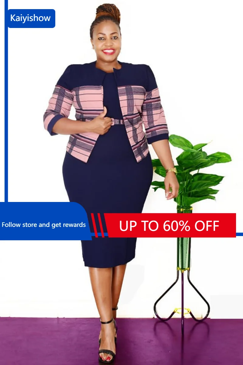 Christmas Two Piece Set Coat Dress African Dresses For Women 2XL-6XL Plus Size Clothing Dashiki Robe Femme Party African Clothes
Christmas Two Piece Set Coat Dress African Dresses For Women 2XL-6XL Plus Size Clothing Dashiki Robe Femme Party African Clothes