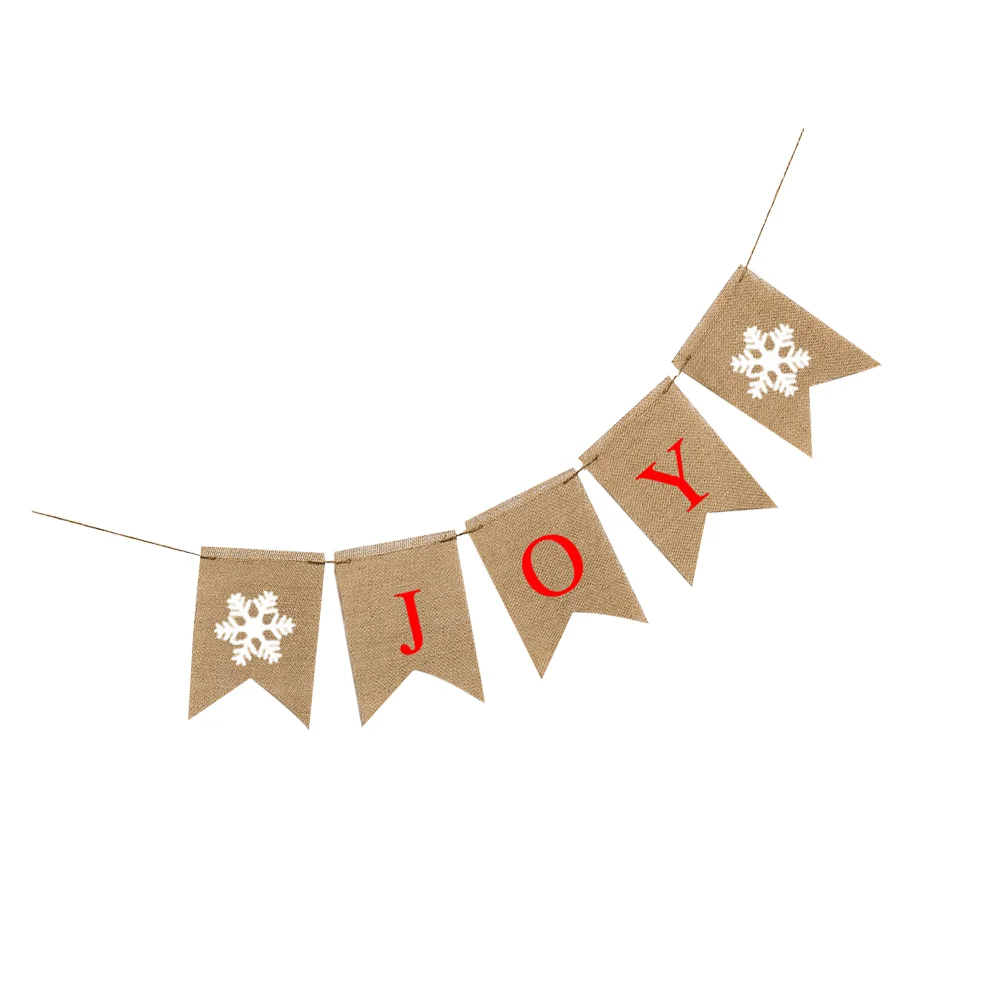 Banner Partyburlap Christmas Bunting Flag Hanging Theme Holiday Fabric Garden Garland Snowflake New Year Streamer
Banner Partyburlap Christmas Bunting Flag Hanging Theme Holiday Fabric Garden Garland Snowflake New Year Streamer