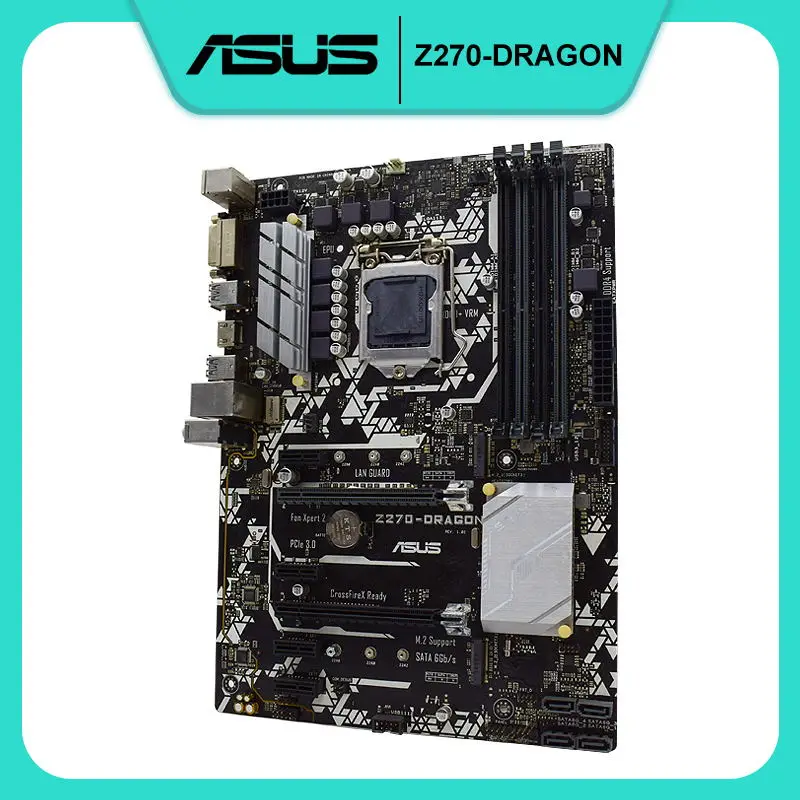 ASUS Z270-DRAGON Motherboard 1151 DDR4 Intel Z270 Z270M 64G Support Core i7/i5/i3 Cpus DVI SATA 6Gb/s PCI-E X16 Slot
ASUS Z270-DRAGON Motherboard 1151 DDR4 Intel Z270 Z270M 64G Support Core i7/i5/i3 Cpus DVI SATA 6Gb/s PCI-E X16 Slot