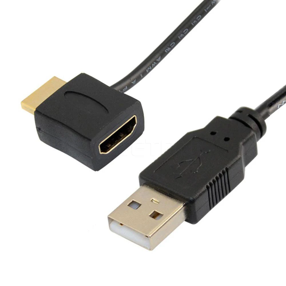 HD Port HDMI-compatible Male To Female HDMI-compatible Adapter Converter Connector With 50cm USB 2.0 Charger Power Supply Cable
HD Port HDMI-compatible Male To Female HDMI-compatible Adapter Converter Connector With 50cm USB 2.0 Charger Power Supply Cable