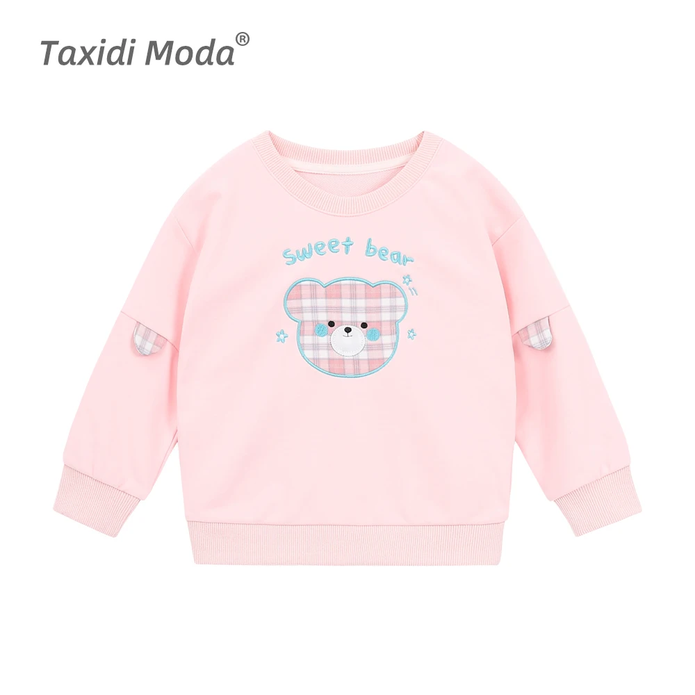 Taxidi Moda 2022 Spring Cotton Embroidery Pink Little Girl Clothing For Kid Cute Pullover Children Wear Fashion Sweatshirt 2131
Taxidi Moda 2022 Spring Cotton Embroidery Pink Little Girl Clothing For Kid Cute Pullover Children Wear Fashion Sweatshirt 2131