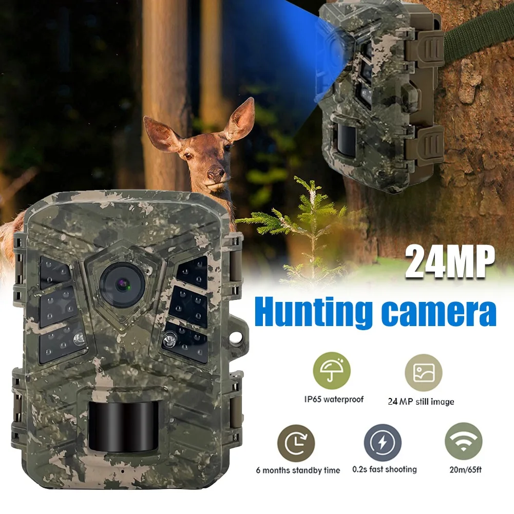 Professional Trail Camera Infrared Night Vision Motion Activated Hunting Camera IP65 Waterproof Wildlife Scouting For Outdoor
Professional Trail Camera Infrared Night Vision Motion Activated Hunting Camera IP65 Waterproof Wildlife Scouting For Outdoor