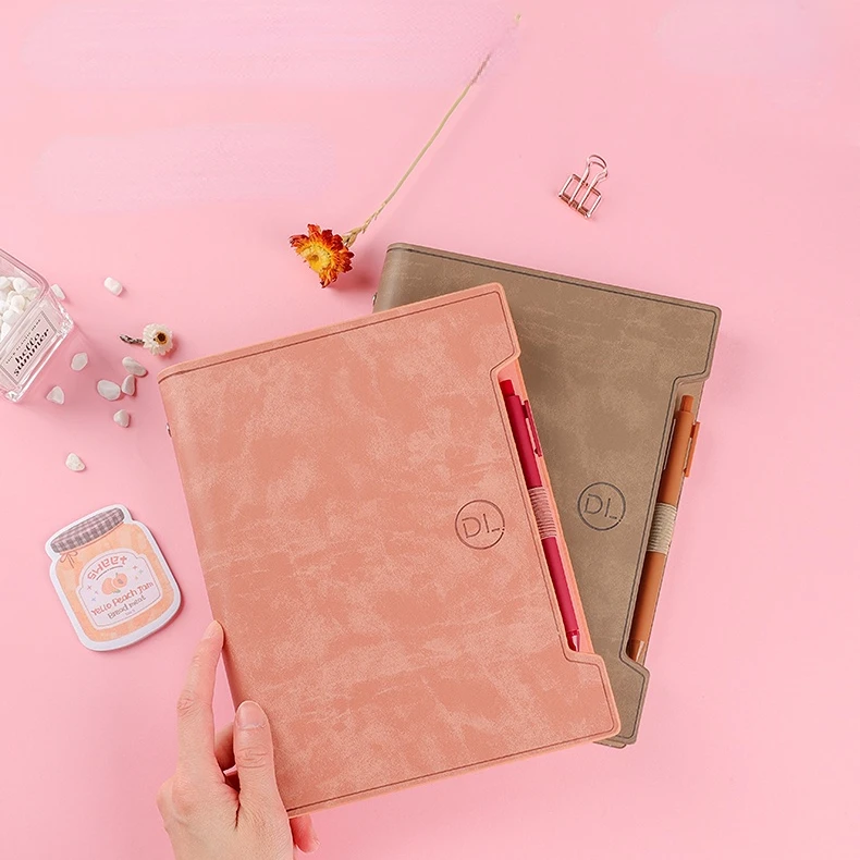 Candy Color A5 B5 Luxury Loose-leaf Notebook Journal Agenda Planner Organizer 80 Sheets Binder Notebook Diary School Stationery
Candy Color A5 B5 Luxury Loose-leaf Notebook Journal Agenda Planner Organizer 80 Sheets Binder Notebook Diary School Stationery