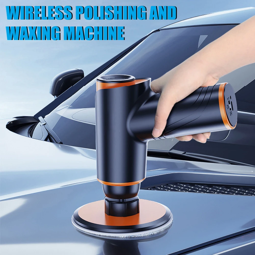 Cordless Car Polish Machine Rechargeable Electric Polisher Ultra-Light 1800RPM 2 Speed Auto Waxing Buffing Machine Accessories
Cordless Car Polish Machine Rechargeable Electric Polisher Ultra-Light 1800RPM 2 Speed Auto Waxing Buffing Machine Accessories