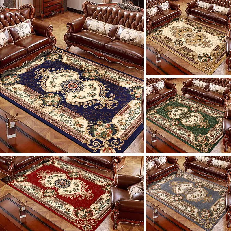 European Retro Carpet Living Room Coffee Table Blanket Bedroom Bedside Blanket Light Luxury Printing Modern Chinese Carpet
European Retro Carpet Living Room Coffee Table Blanket Bedroom Bedside Blanket Light Luxury Printing Modern Chinese Carpet