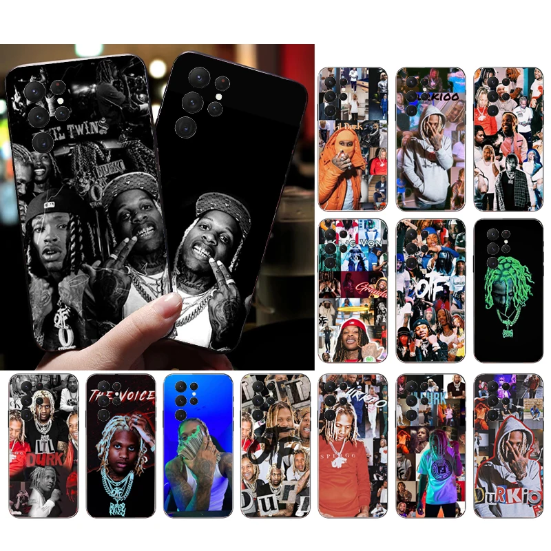 Phone Case for Samsung Galaxy S23 S22 S21 S20 Ultra S20 S22 S21 S10 S9 Plus S10E S20FE Rapper lil Durk King Won Case 
Phone Case for Samsung Galaxy S23 S22 S21 S20 Ultra S20 S22 S21 S10 S9 Plus S10E S20FE Rapper lil Durk King Won Case