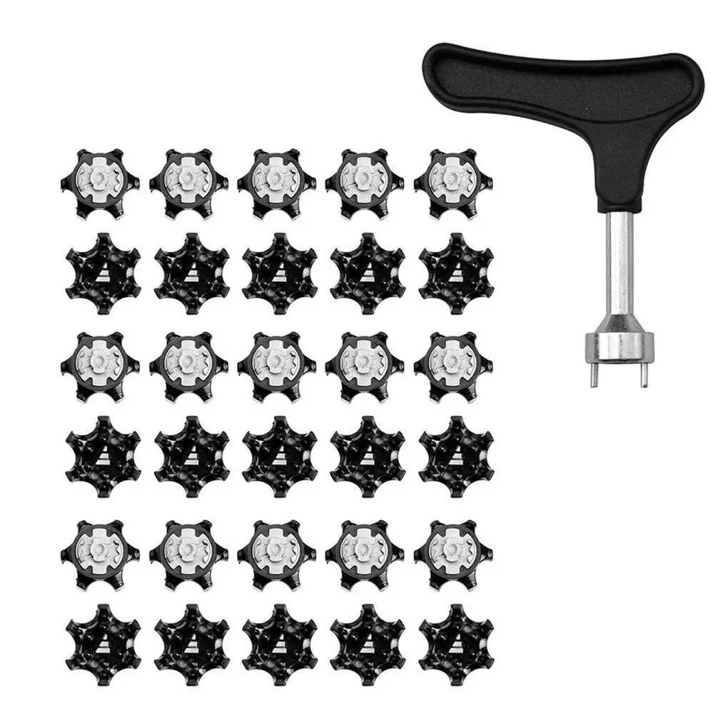 30 Pieces Golf Shoe Spikes Universal Footwear Pins Replace Component Shoe Stingers Replacement Set Sport Accessories
30 Pieces Golf Shoe Spikes Universal Footwear Pins Replace Component Shoe Stingers Replacement Set Sport Accessories