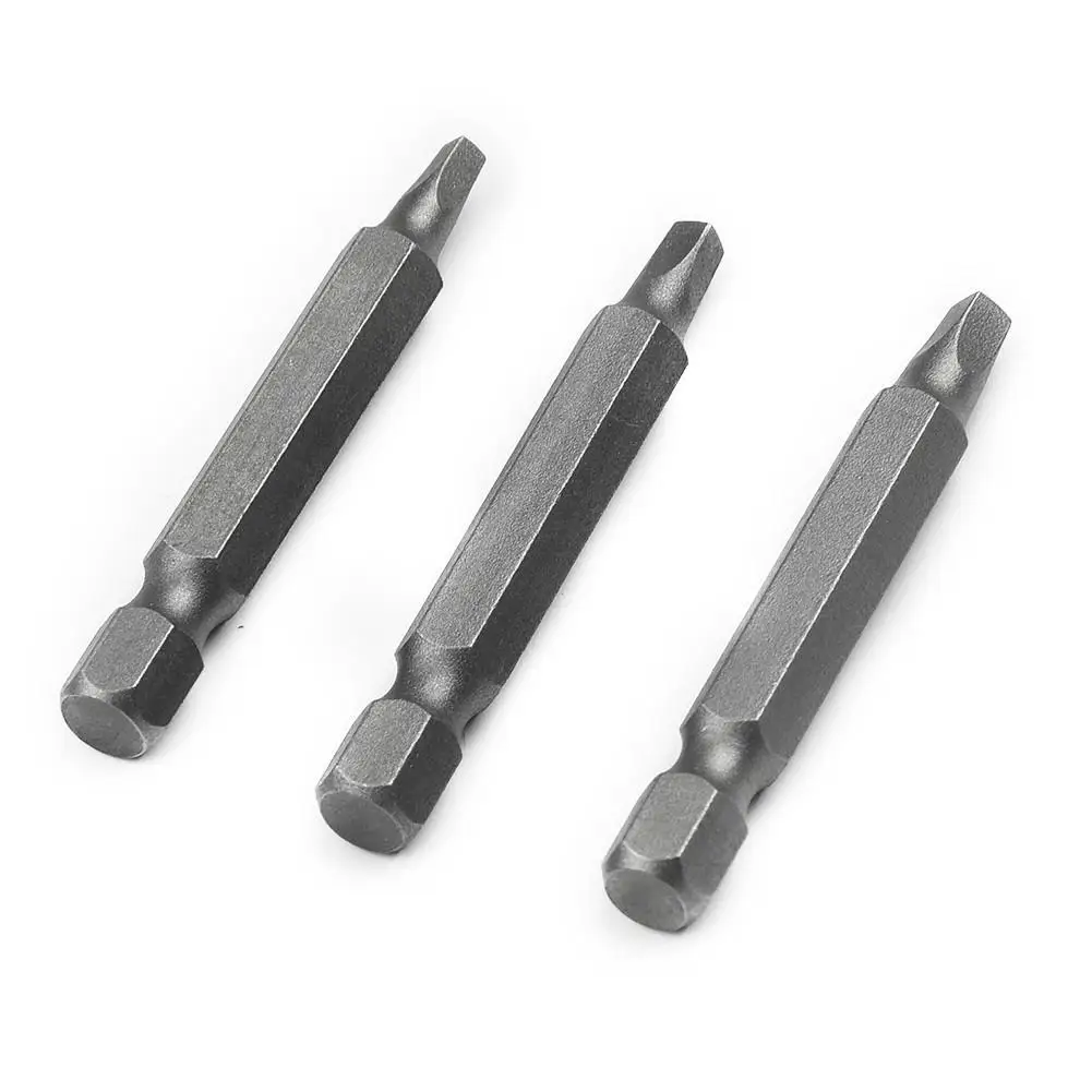 6 Pcs Electric Screwdriver Bit Set SQ1/SQ2/SQ3 Hex Shank 50/100mm Square Head For Electric Drill Power Tools Accessories
6 Pcs Electric Screwdriver Bit Set SQ1/SQ2/SQ3 Hex Shank 50/100mm Square Head For Electric Drill Power Tools Accessories