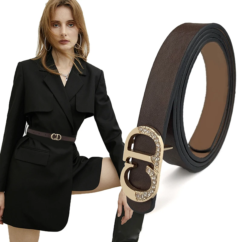 New PU Leather Belts For Women Fashion Jeans Classic Retro Simple Smooth Buckle Female Denim Dress Sword Goth Luxury Punk Gothic
New PU Leather Belts For Women Fashion Jeans Classic Retro Simple Smooth Buckle Female Denim Dress Sword Goth Luxury Punk Gothic